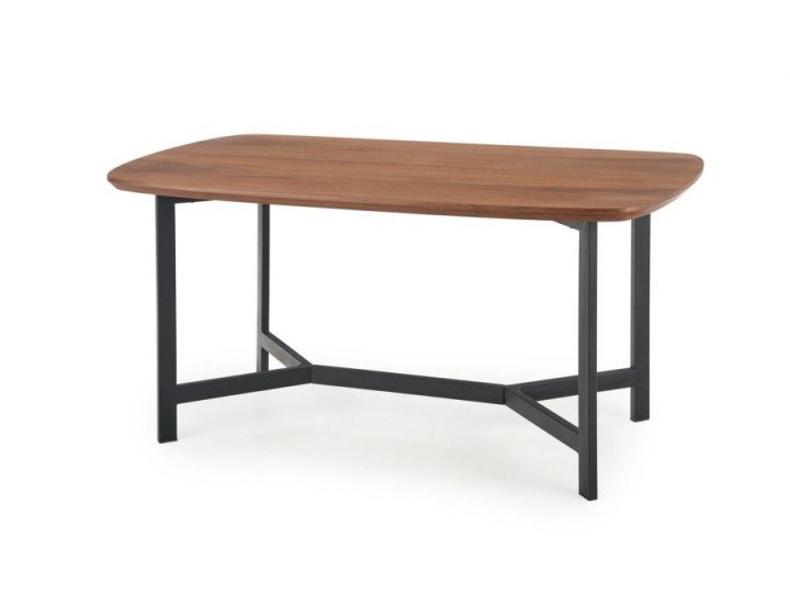 Обеденный стол NORTON HALMAR Орех/Черный